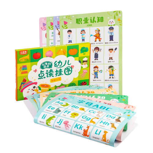 小彼恩幼儿点读挂图基础认知10张
