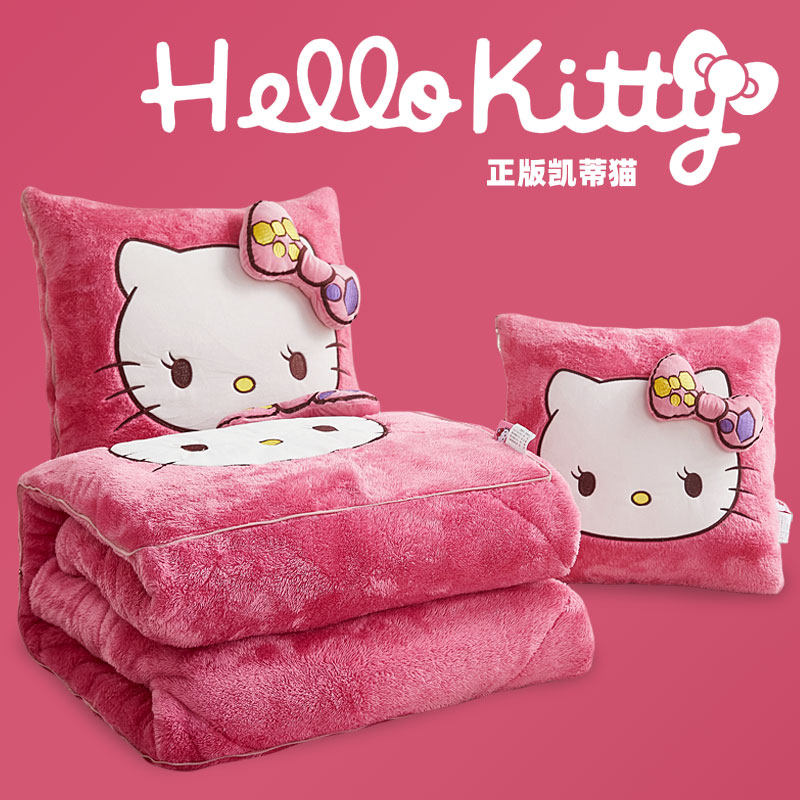 加厚抱枕被子两用汽车车载枕头被二合一车用折叠午睡沙发靠枕毯子