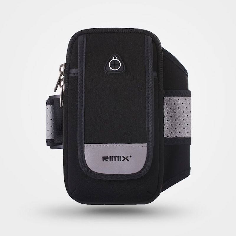 rimix运动手机臂包跑步男女反光臂包臂带防水大屏双层臂套手机包