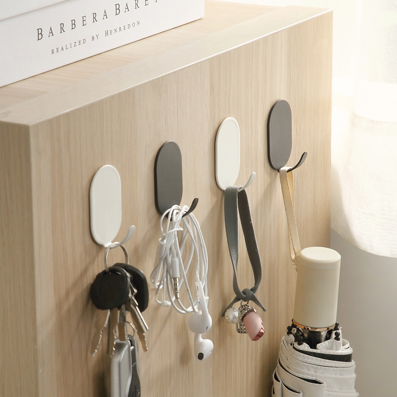 挂钩强力粘胶免打孔厨房浴室门后壁挂墙壁上无痕挂衣服架粘钩钩子在类目 收纳整理, 家庭整理用具, 挂钩/粘钩中 - 来自Buy2taobao.com提供专业的淘宝代购服务