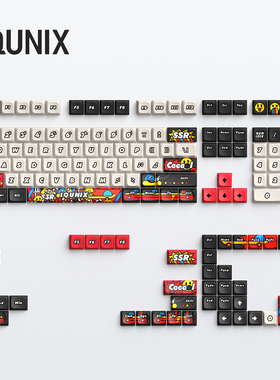 IQUNIX 涂鸦日记键帽小全套 主题定制个性化办公电竞电脑键盘键帽