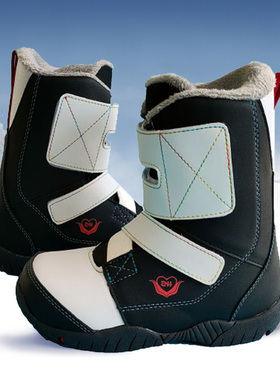 儿童滑雪鞋单板滑雪鞋女 男 快穿 nitr1odcbur1ton单板滑雪鞋防水