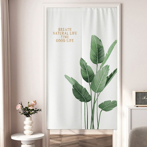 魔术贴门帘隔断帘磁吸卧室