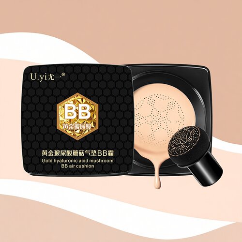 尤一黄金玻尿酸蘑菇气垫BB霜｜不