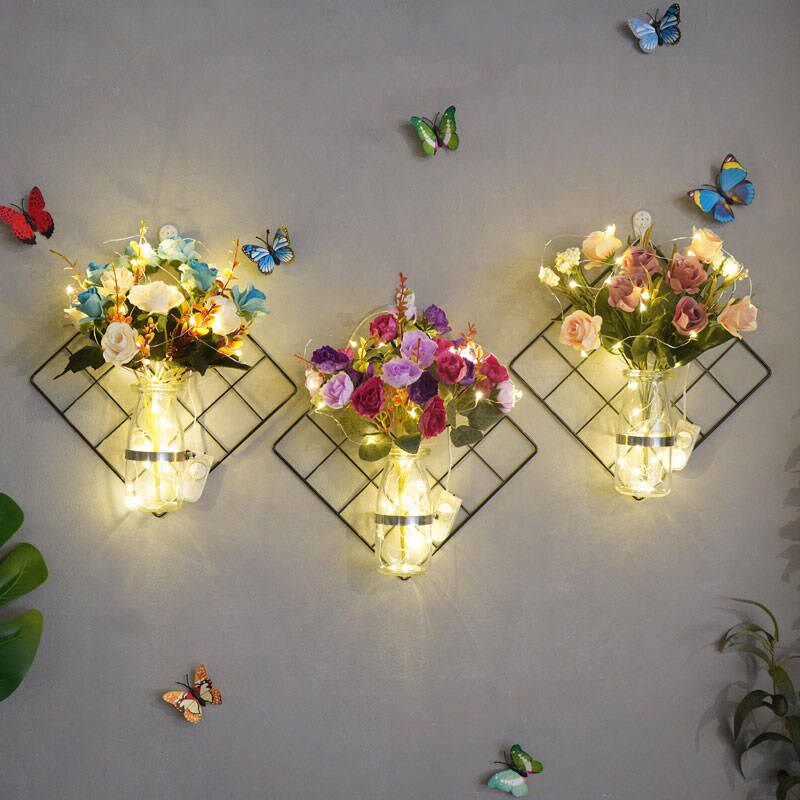 干花挂壁式绿色植物入户披萨店壁纸墙面装饰壁画乡村田园装饰品|ruв категории Домашний быт, роспись - от Buy2taobao.com для оказания профессиональной услуги покупки агента Taobao