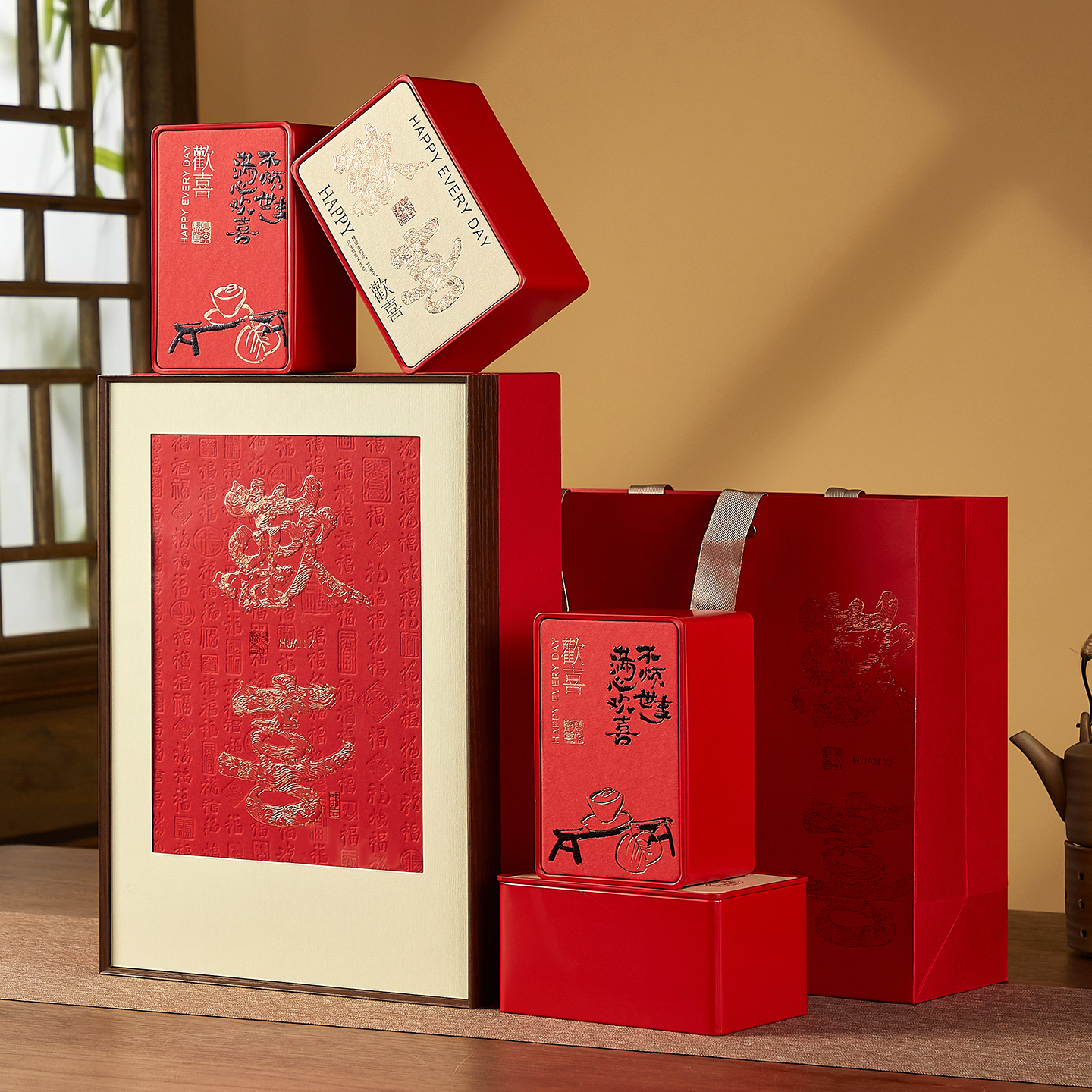 茶叶礼盒空盒摆泡包装盒