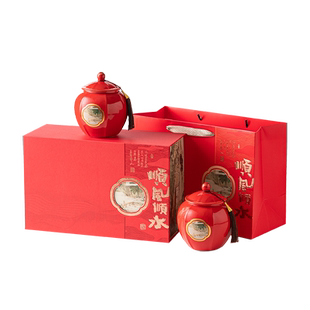 茶叶礼盒瓷罐包装盒空礼盒国风普洱红茶包装陶瓷茶叶礼盒空盒订制