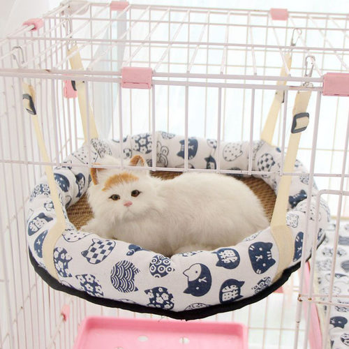 猫吊床夏季悬挂式猫窝猫笼专用
