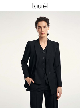 Laurel劳芮新款经典通勤休闲单粒扣西装女LWD353T00800