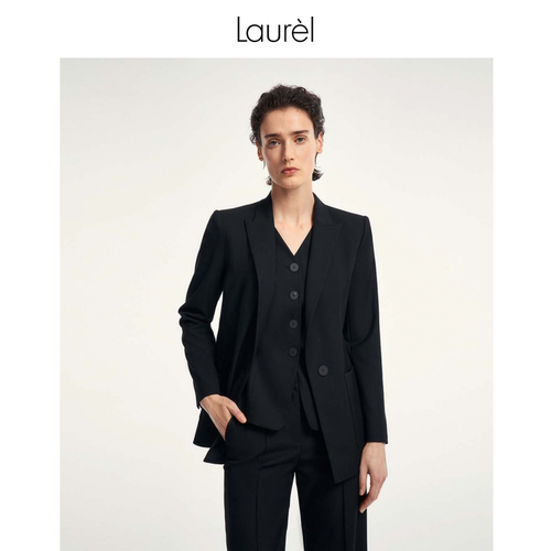 LAUREL经典休闲单粒扣西装