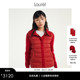 白鹅绒 Laurel劳芮新款 休闲羊毛夹克式 短款 羽绒服LWL351L00800
