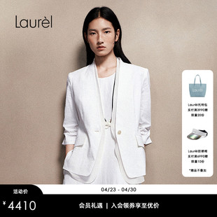 【亚麻】Laurel劳芮新款凌云智感航海西装女LWL362T02000