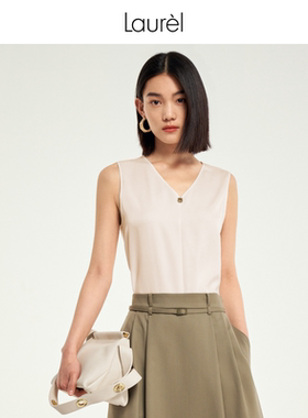 【真丝】Laurel劳芮春夏淡人气质宽松舒适背心女LWD341B00200