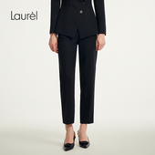 Laurel劳芮新款 女LWD346K01100 通勤直筒西裤