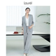 裤 垂感休闲简约淡人西装 Laurel劳芮新款 女LWD351K01700 真丝