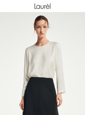 【真丝】Laurel劳芮春新淡人千金风肌理经典衬衫女LWL351C04400