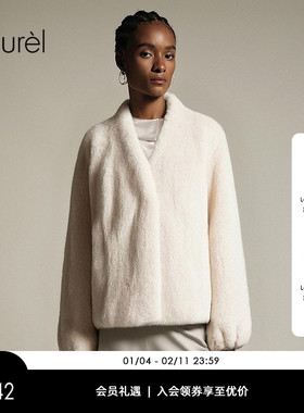 【丹麦紫金标水貂】Laurel劳芮新款水貂毛皮外套LWL354S00900