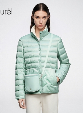 【轻柔棉感纱】Laurel劳芮新款云感双面排骨羽绒服LWL363L02100