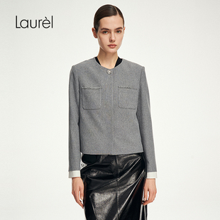 Laurel劳芮新小香风箱型短款 外套LWD343T04300