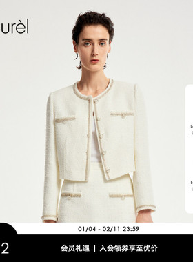 【小香风】Laurel劳芮新款航海法式小香风外套女LWD353W00900