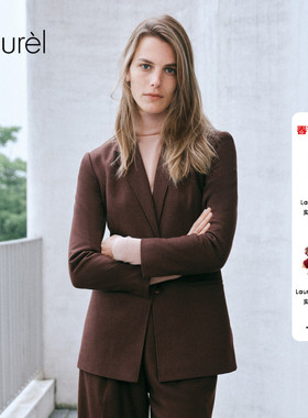 【绵羊毛】Laurel劳芮新款羊毛收腰西装女LWL353T02600
