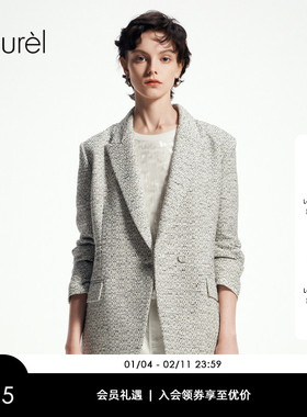 【冰丝棉针织】Laurel劳芮新款珠片合身针织衫LWL361M07800