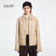 Laurel劳芮秋冬新款 皮毛一体外套女LWD354R01200