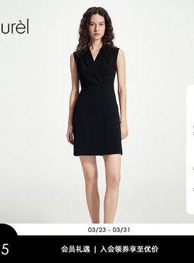 【三醋酯纤维】Laurel劳芮新款修身西装连衣裙LWD353Y03300