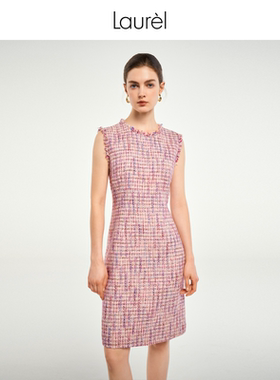 【小香风】Laurel劳芮新款小香风无袖连衣裙LWD343Y05200