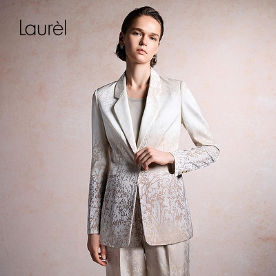 【桑蚕丝】Laurel劳芮26春新款Coral渐变高定西服LWL372T05700