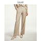 进口羊毛微喇裤 Laurel劳芮夏新款 女LWL352K09900 轻薄绵羊毛