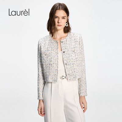 Laurel劳芮26春新款小香风经典短款箱型外套LWD371W01000