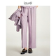 垂感显瘦摩登中性直筒西裤 Laurel劳芮新款 LWD343K00900 绵羊毛