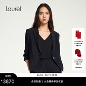 桑蚕丝 Laurel劳芮新款 桑蚕丝五分袖 截短西装 LWL353T01900