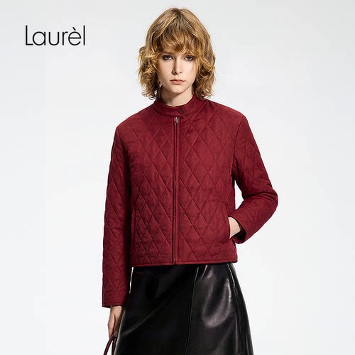 【绵羊毛】Laurel劳芮26春新款羊绒澳毛真丝混纺外套LWD375L01800
