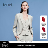 LWL362T00700 后片截断西装 诺特极简联名 Laurel劳芮新款