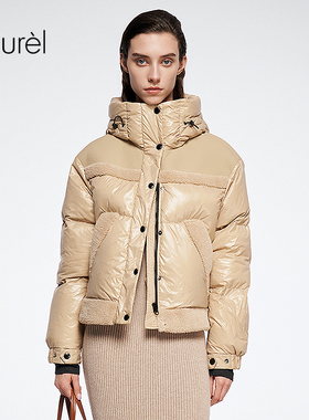 【火山岩储热纤维】Laurel劳芮新款直身羽绒夹克LWL364L02400