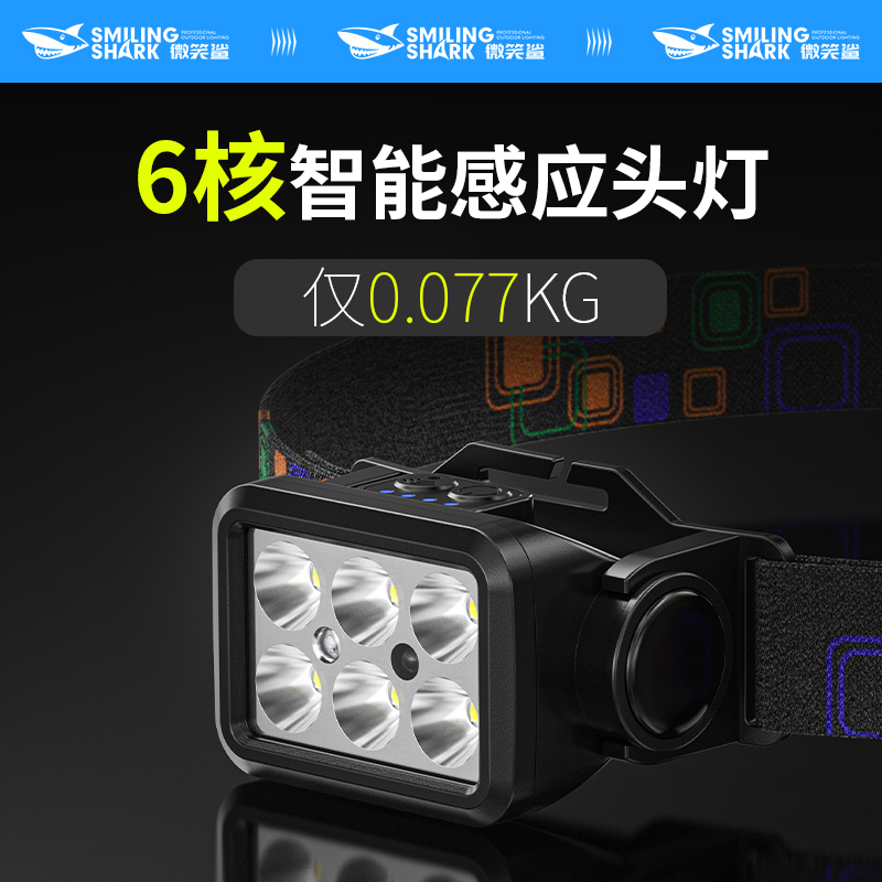 Klattermusen新款户外六灯头灯