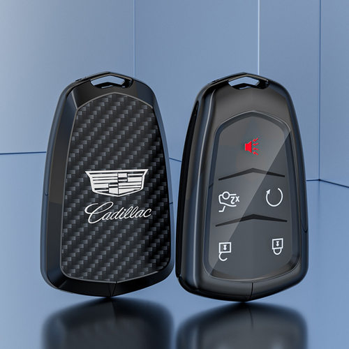 适用凯迪拉克xt5钥匙套ct5/xt4/xt6/ct6用品xts车ATSL壳ct4/gt4扣