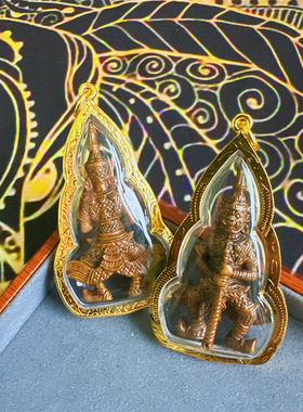 泰信堂 泰国特色佛牌 涛威素湾鬼王原庙大号 鎏金不褪色