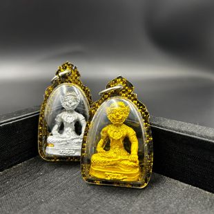 泰国佛牌·帕皮拉天神立尊2565亚克力主播同款 佛牌吊坠项链正品