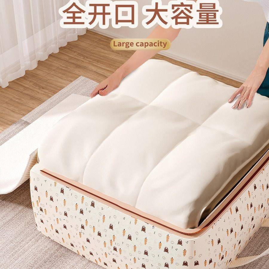 Unisex Thin Folding Luggage Bag Big Capacity Wearable Duffle