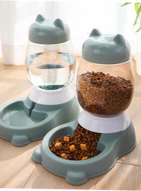 pet automatic feeder food bowl dog cat water dispenser喂食器