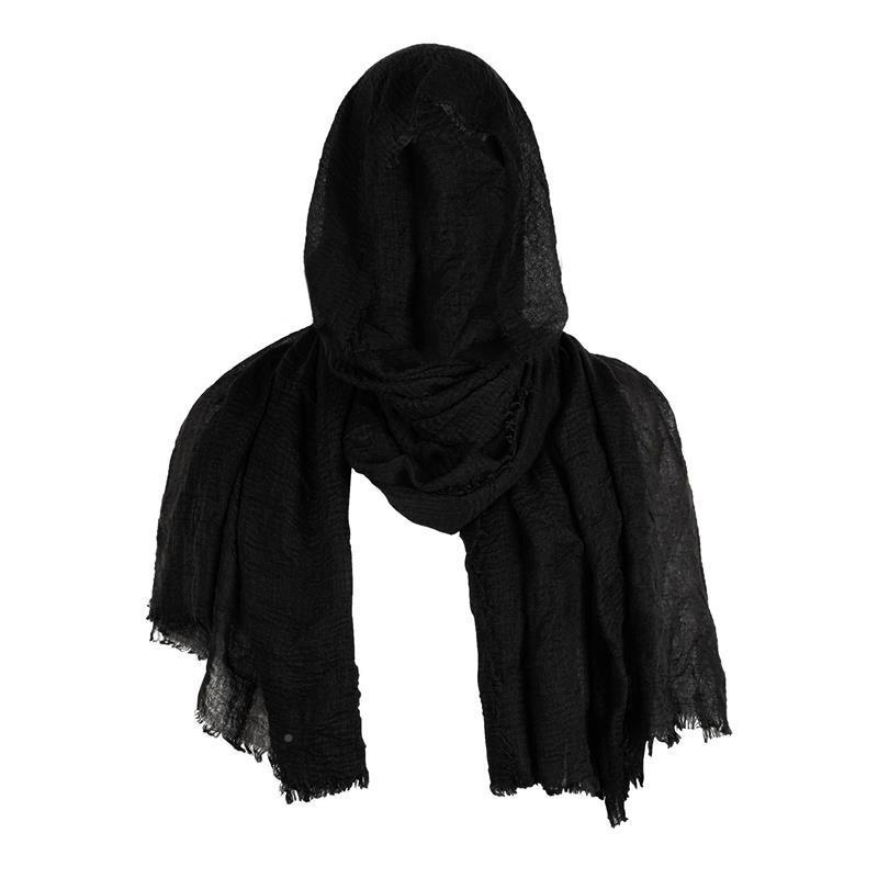 CoGBMsplay Mens Medieval Pirate Retro Hood Scarf Black Green