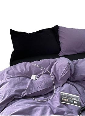 4pc bedsheet set bed sheet quilt blanket018400 duvet cover s