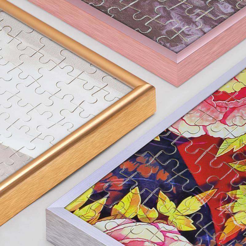 Solid wood puzzle 500 1000 pieces picture frame相框/画框