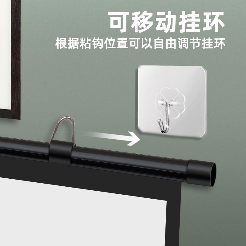 Projection screen 100 inch screen support floor projector