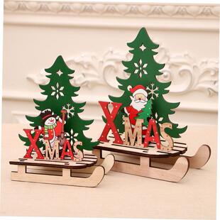 Christmas decoration DIY sleigh car decoratio无品牌/n puzzle