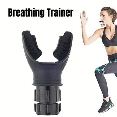 NEW Sports Breathing Trainer ExeVPPrcise Lung Face Mouthpiec
