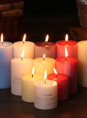 2pcs scented candles craft gift candle wax smokeless 5*5cm